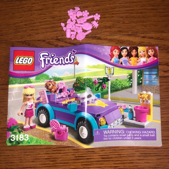 lego friends stephanie's car
